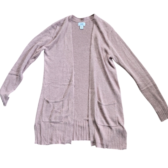 Long cardigan sweater with pockets - Picture 2 of 5